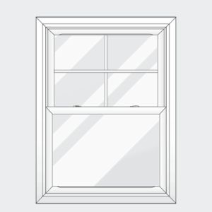 Replacement double hung Window